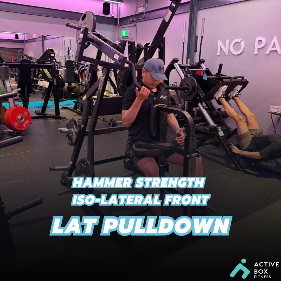 Hammer Strength Iso-Lateral Front Lat Pulldown