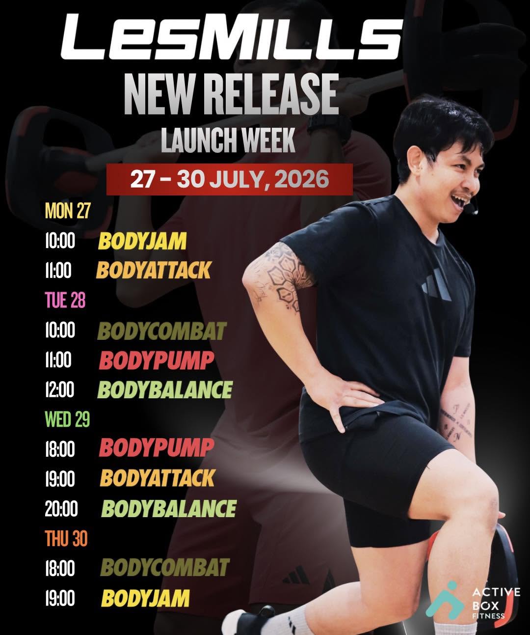 Lesmills New Release