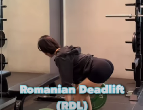 ROMANIAN DEADLIFT (RDL) ท่าที่ช่วยสร้าง กล้ามก้น + หลังขา ได้อย่างมีประสิทธิภาพ